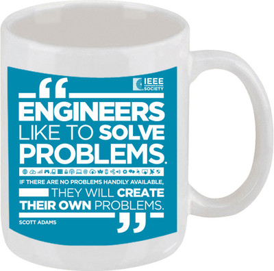 28% OFF on Ellicon C217 Engineers Like To Solve Problems Coffee Ceramic Mug 325 ml 28% OFF on Ellicon C217 Engineers Like To Solve Problems Coffee Ceramic Mug 325 ml