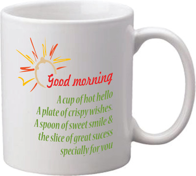 63% OFF on Mugwala Morning Ceramic Mug