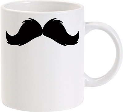 40% OFF on Lolprint My Moustache Ceramic Mug 325 ml 40% OFF on Lolprint My Moustache Ceramic Mug 325 ml