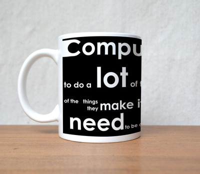 82% OFF on StyBuzz Computer Lot Most Creative Porcelain Mug 300 ml 82% OFF on StyBuzz Computer Lot Most Creative Porcelain Mug 300 ml