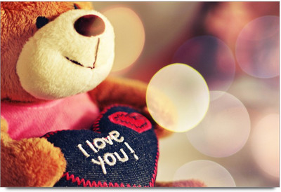 75% OFF on Love Taddy Paper Print