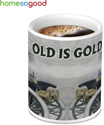 41% OFF on Home So Good Stunning Old Is Gold Coffee Ceramic Mug 280 ml 41% OFF on Home So Good Stunning Old Is Gold Coffee Ceramic Mug 280 ml