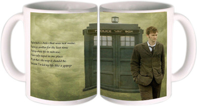 25% OFF on Shopkeeda Doctor Who David Tennant Quotes Ceramic Mug 350 ml