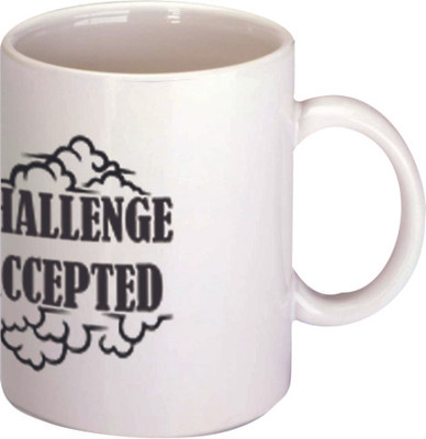 45% OFF on Printland Challenge Lover Ceramic Mug 350 ml 45% OFF on Printland Challenge Lover Ceramic Mug 350 ml