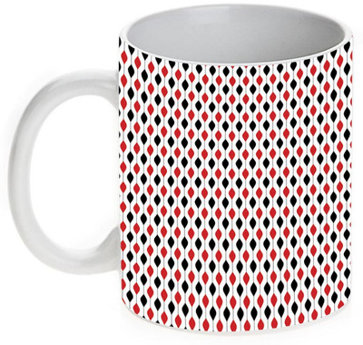 63% OFF on Mugwala Designer Metalic Net Pattern Ceramic Mug 350 ml 63% OFF on Mugwala Designer Metalic Net Pattern Ceramic Mug 350 ml