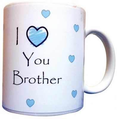 10% OFF on Everyday Gifts I Love You Gift for Brother Ceramic Mug 400 ml