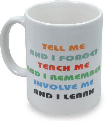 9% OFF on Giftwallas 05 Ceramic Mug 350 ml