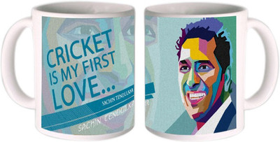 81% OFF on Shopmillions Sachin Tendulkar Love Ceramic Mug