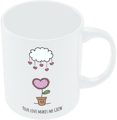 8% OFF on PosterGuy Your Love Makes Me Grow Ceramic Mug 280 ml 8% OFF on PosterGuy Your Love Makes Me Grow Ceramic Mug 280 ml