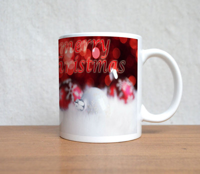 60% OFF on StyBuzz Red Merry Christmas Ceramic Mug 300 ml 60% OFF on StyBuzz Red Merry Christmas Ceramic Mug 300 ml