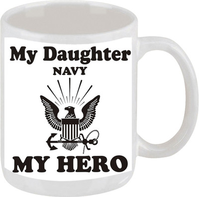 28% OFF on Ellicon E193 My Daughter Navy My Hero Ceramic Mug 325 ml 28% OFF on Ellicon E193 My Daughter Navy My Hero Ceramic Mug 325 ml