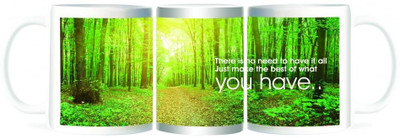 50% OFF on Refeel Gifts Make The Best of What You Have Ceramic Mug 325 ml 50% OFF on Refeel Gifts Make The Best of What You Have Ceramic Mug 325 ml