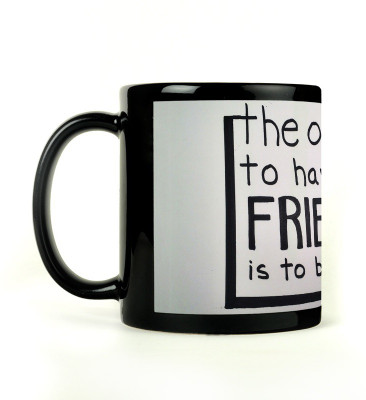 75% OFF on Leepix Be a Friend Ceramic Mug 300 ml 75% OFF on Leepix Be a Friend Ceramic Mug 300 ml