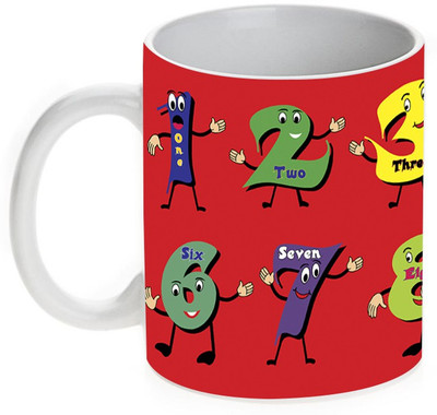 63% OFF on Mugwala Dancing Numbers Kids Birthday special Ceramic Mug 330 ml 63% OFF on Mugwala Dancing Numbers Kids Birthday special Ceramic Mug 330 ml