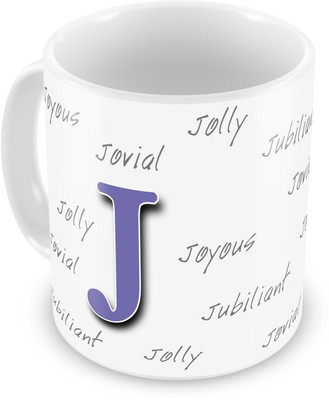 10% OFF on Everyday Gifts Happy Birthday Gift For Starting Letter J Ceramic Mug 10% OFF on Everyday Gifts Happy Birthday Gift For Starting Letter J Ceramic Mug