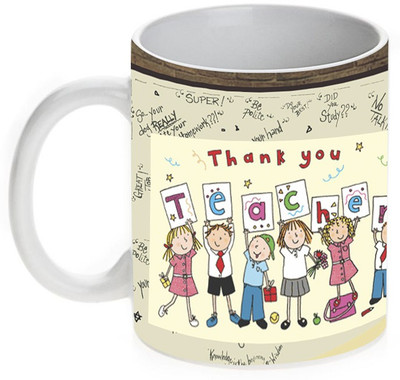 63% OFF on Mugwala Thank You Teacher-Gift For My Teacher Ceramic Mug 350 ml 63% OFF on Mugwala Thank You Teacher-Gift For My Teacher Ceramic Mug 350 ml