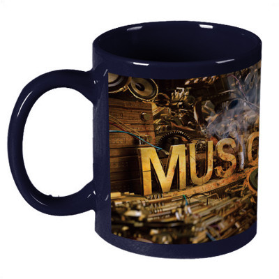 56% OFF on Amy Music Speaker Dark Blue Ceramic Mug 330 ml 56% OFF on Amy Music Speaker Dark Blue Ceramic Mug 330 ml