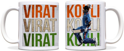 64% OFF on ShopMantra Just Virat Kohli Ceramic Mug 300 ml
