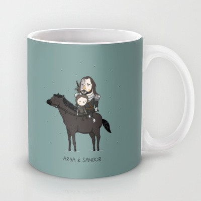58% OFF on Astrode Arya & Sandor, Game Of Thrones Ceramic Mug 325 ml 58% OFF on Astrode Arya & Sandor, Game Of Thrones Ceramic Mug 325 ml
