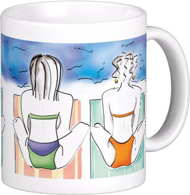 25% OFF on Exoctic Silver Best Quoted Coffee 00185 Ceramic Mug 300 ml