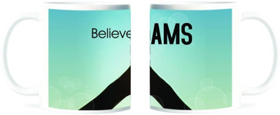 50% OFF on Refeel Gifts Believe in Your Dreams Ceramic Mug 325 ml 50% OFF on Refeel Gifts Believe in Your Dreams Ceramic Mug 325 ml