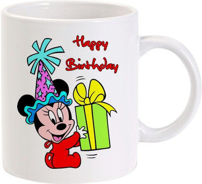 80% OFF on Lolprint Happy Birthday Mickey Mouse Ceramic Mug 325 ml 80% OFF on Lolprint Happy Birthday Mickey Mouse Ceramic Mug 325 ml