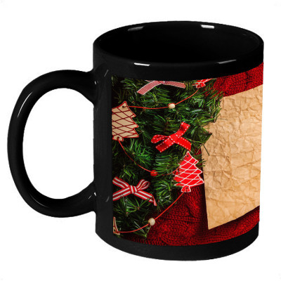 72% OFF on AMY Christmas Gifts And Tree Ceramic Mug 325 ml