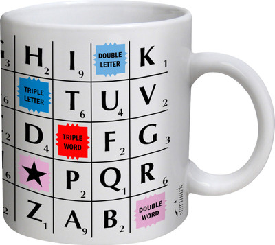 Starmark Scrabble Bone China Mug 250 ml Starmark Scrabble Bone China Mug 250 ml