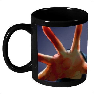 61% OFF on AMY Beautiful Buttercup Flower Ceramic Mug 325 ml