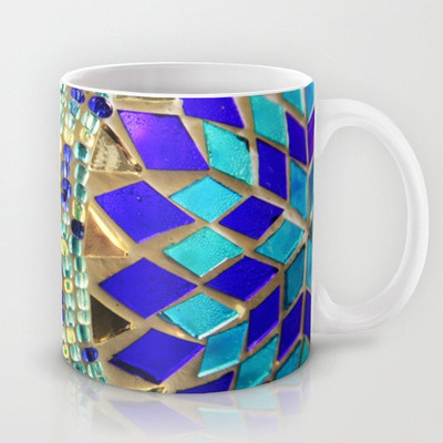 58% OFF on Astrode Mosaic And Beads Ceramic Mug 325 ml