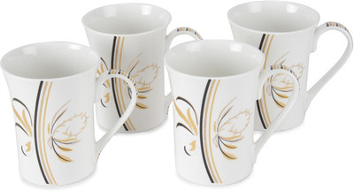 55% OFF on UPC 1229 Jaismiv Milk Bone China Mug Pack of 4