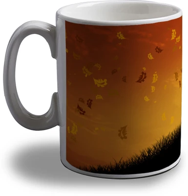 15% OFF on Artifa Autumn Tree And Leaves Porcelain, Ceramic Mug 350 ml 15% OFF on Artifa Autumn Tree And Leaves Porcelain, Ceramic Mug 350 ml