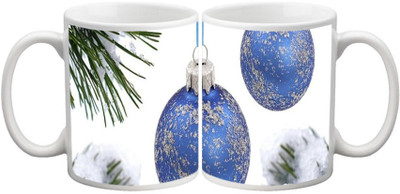 62% OFF on Shopkeeda Christmas SKMGCHMS035470 Ceramic Mug