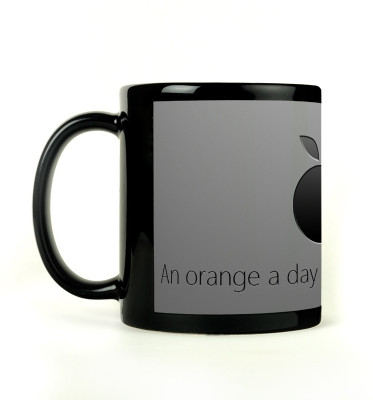 68% OFF on Shoprock Orange and Apple Ceramic Mug