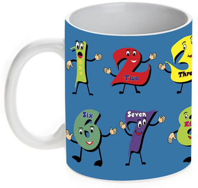 63% OFF on Mugwala Kids Number Learning Birthday Ceramic Mug 330 ml 63% OFF on Mugwala Kids Number Learning Birthday Ceramic Mug 330 ml