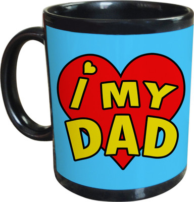 55% OFF on SajawatHomes Gifts For Dad Black Coffee Ceramic Mug 350 ml 55% OFF on SajawatHomes Gifts For Dad Black Coffee Ceramic Mug 350 ml