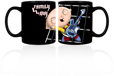 Shopkeeda SKMGBLK036054 Ceramic Mug 350 ml