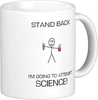 37% OFF on Exoctic Silver Einstein Speaks A001 Ceramic Mug 350 ml