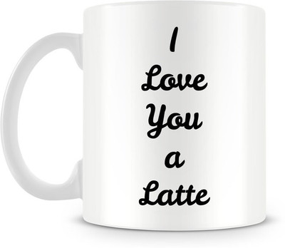 Engrave A Latte Love Ceramic Mug 350 ml Engrave A Latte Love Ceramic Mug 350 ml