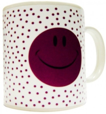 23% OFF on Everyday Gifts Smiley Gift purple Ceramic Mug 400 ml