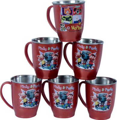 4% OFF on DSS V shaped Plastic Mug 400 ml, Pack of 6 4% OFF on DSS V shaped Plastic Mug 400 ml, Pack of 6