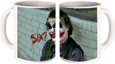 62% OFF on Shopkeeda Joker Six Ceramic Mug 350 ml 62% OFF on Shopkeeda Joker Six Ceramic Mug 350 ml