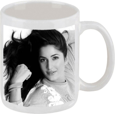 28% OFF on Ellicon E23 Katrina Kaif Ceramic Mug 325 ml
