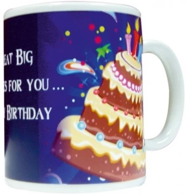 10% OFF on Everyday Gifts General Quote Gift - Big Wishes for Birthday Ceramic Mug 400 ml