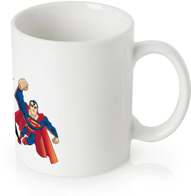 60% OFF on Amore Batman and Superman Ceramic Mug 350 ml