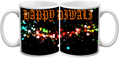 62% OFF on Shopkeeda Diwali SMG033519 Ceramic Mug