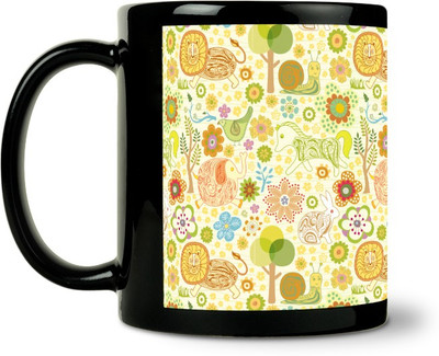 54% OFF on ShopMantra Vector Zoo Pattern Ceramic Mug 300 ml 54% OFF on ShopMantra Vector Zoo Pattern Ceramic Mug 300 ml