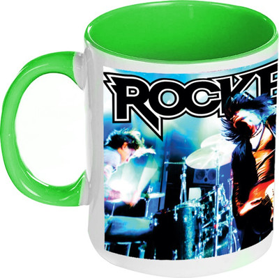 58% OFF on AMY Rock Band Two Inside Green Coffee Ceramic Mug 325 ml 58% OFF on AMY Rock Band Two Inside Green Coffee Ceramic Mug 325 ml