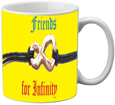 56% OFF on meSleep M-Friend-Infinity-Friend Ceramic Mug