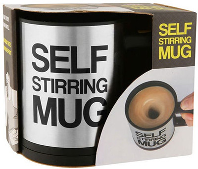 64% OFF on Gadget Bucket Self Stirring Stainless Steel Mug 350 ml 64% OFF on Gadget Bucket Self Stirring Stainless Steel Mug 350 ml